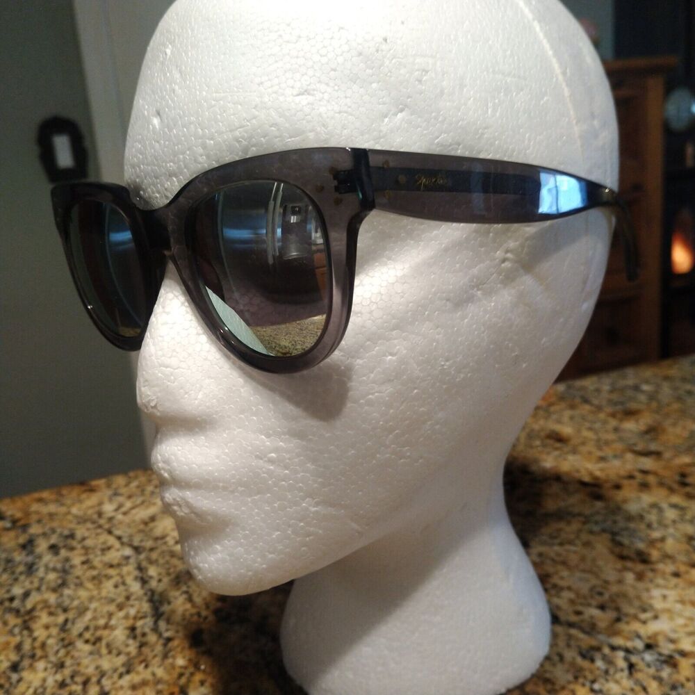 Spektre She Loves You Sunglasses SY02 Gray Frame Silver Mirror Lens 47-24-150mm